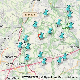 Mappa Via Alessandro Manzoni, 20882 Bellusco MB, Italia (4.82765)