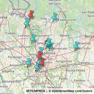 Mappa Via Emilio Gola, 20851 Lissone MB, Italia (13.815)
