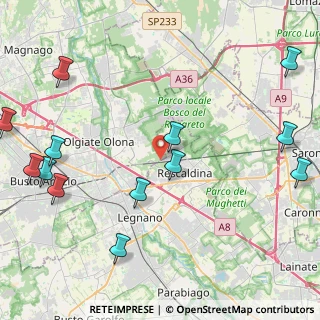 Mappa Via Enzo Pagani, 20025 Legnano MI, Italia (5.68769)
