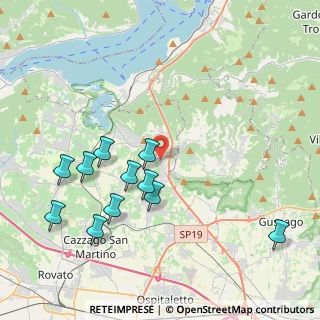 Mappa Via Sandro Pertini, 25050 Passirano BS, Italia (4.30273)