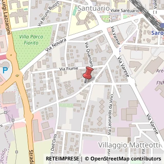 Mappa Via Giuliani Padre Reginaldo, 33, 21047 Saronno, Varese (Lombardia)