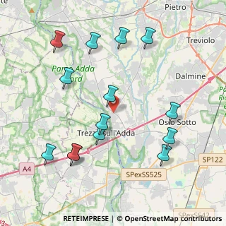 Mappa Via Bergamo, 24042 Capriate San Gervasio BG, Italia (4.45)