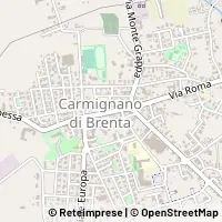 Hartă Carmignano di Brenta