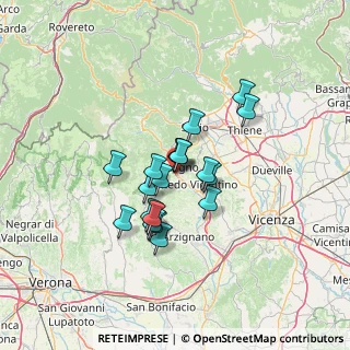 Mappa Località Campagna, 36078 Valdagno VI, Italia (9.67895)