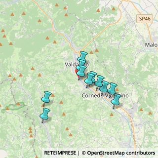 Mappa Località Campagna, 36078 Valdagno VI, Italia (2.71818)