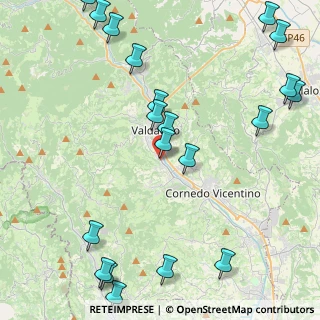 Mappa Località Campagna, 36078 Valdagno VI, Italia (5.7715)