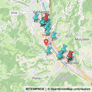 Mappa Località Campagna, 36078 Valdagno VI, Italia (0.912)