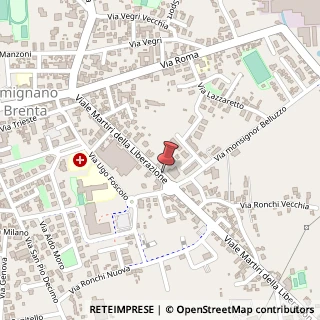 Mappa Via Martiri, 36, 35010 Carmignano di Brenta, Padova (Veneto)