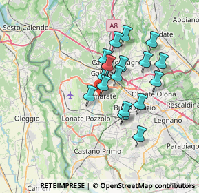 Mappa Via Palestro, 21017 Samarate VA, Italia (5.67176)