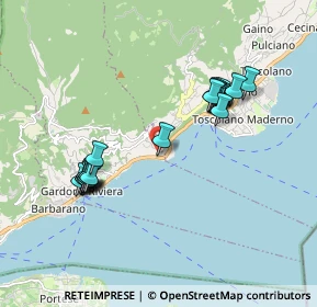 Mappa Via Cipani Gian Battista, 25083 Gardone Riviera BS, Italia (1.8055)