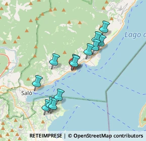 Mappa Via Cipani Gian Battista, 25083 Gardone Riviera BS, Italia (3.32385)