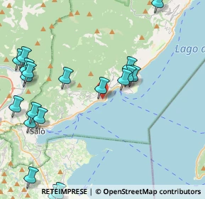 Mappa Via Cipani Gian Battista, 25083 Gardone Riviera BS, Italia (5.5125)