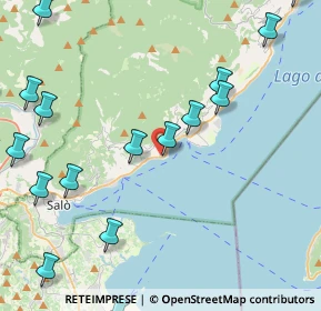 Mappa Via Cipani Gian Battista, 25083 Gardone Riviera BS, Italia (6.11053)