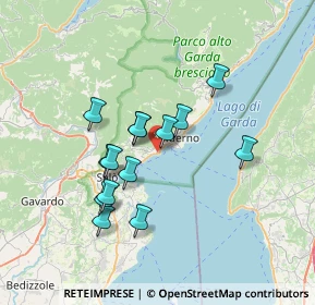 Mappa Via Cipani Gian Battista, 25083 Gardone Riviera BS, Italia (5.88143)