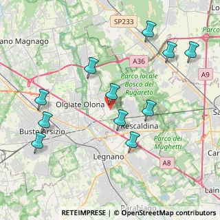 Mappa Via A. Sassu, 21050 Marnate VA, Italia (4.38818)