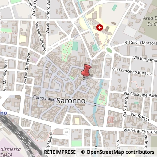 Mappa Piazza Indipendenza, 20, 21047 Saronno, Varese (Lombardia)