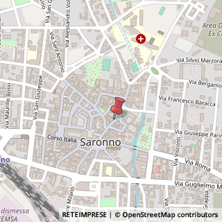 Mappa Piazza Indipendenza, 10, 21047 Saronno, Varese (Lombardia)