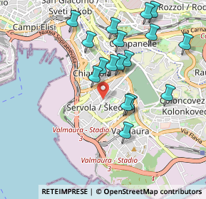 Mappa 34146 Trieste TS, Italia (0.93765)