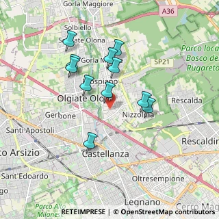 Mappa Via Cesare Battisti, 21050 Marnate VA, Italia (1.59)