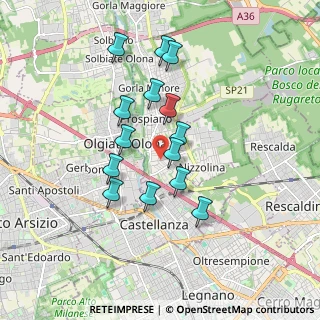 Mappa Via Cesare Battisti, 21050 Marnate VA, Italia (1.52214)