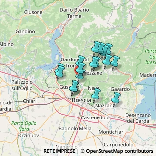 Mappa Via Italia, 25069 Villa Carcina BS, Italia (9.81118)