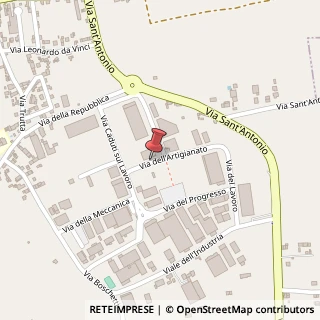 Mappa Via Caduti Sul Lavoro, 15, 35014 Fontaniva, Padova (Veneto)