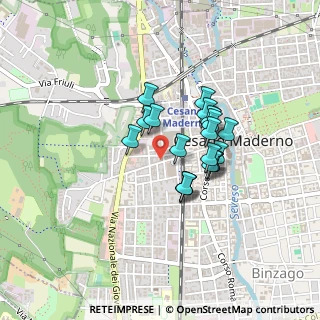 Mappa Corso della Libertà, 20031 Cesano Maderno MB, Italia (0.3075)
