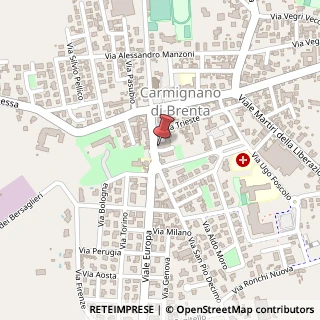 Mappa Via Don Milani, 11, 35010 Carmignano di Brenta, Padova (Veneto)
