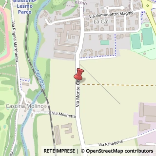 Mappa Via Monte Cervino, 50, 20862 Arcore, Monza e Brianza (Lombardia)