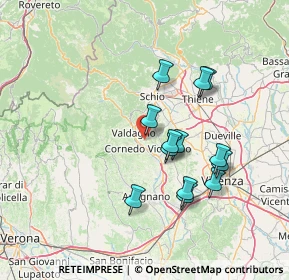 Mappa Via Mezzi, 36073 Cornedo Vicentino VI, Italia (12.72462)