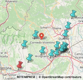 Mappa Via Mezzi, 36073 Cornedo Vicentino VI, Italia (17.55118)