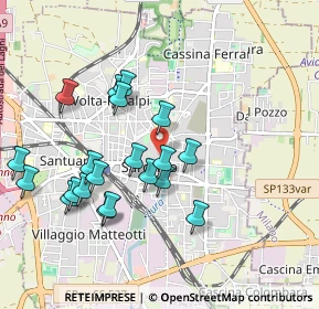 Mappa Via Nicolò Tommaseo, 21047 Saronno VA, Italia (0.9285)