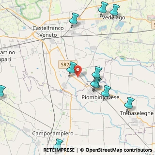 Mappa Via Coriolo, 31023 Resana TV, Italia (5.08909)