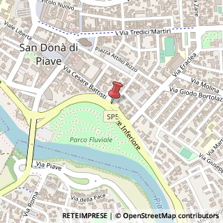 Mappa Via battisti cesare 35, 30027 San Donà di Piave, Venezia (Veneto)