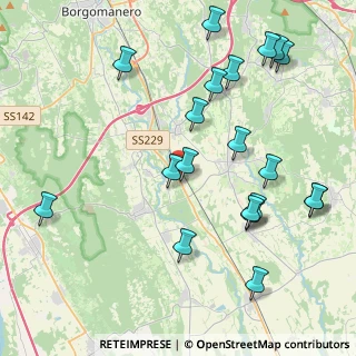Mappa Via Borgomanero 229 KM 22, 28019 Suno NO, Italia (4.7545)