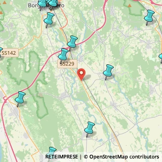 Mappa Via Borgomanero 229 KM 22, 28019 Suno NO, Italia (7.509)