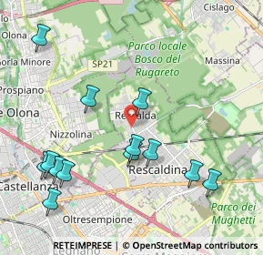 Mappa Viale Lombardia, 20027 Rescaldina MI, Italia (2.27538)