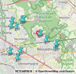 Mappa Viale Lombardia, 20027 Rescaldina MI, Italia (2.30083)