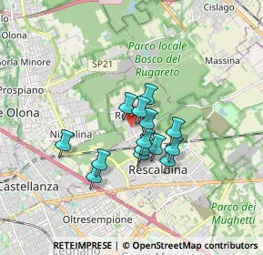 Mappa Viale Lombardia, 20027 Rescaldina MI, Italia (1.18571)