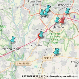 Mappa SP 525, 24044 Osio Sopra BG, Italia (5.06727)