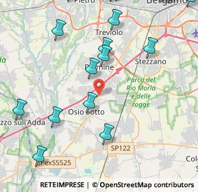 Mappa SP 525, 24044 Osio Sopra BG, Italia (6.103)