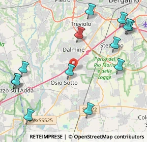 Mappa SP 525, 24044 Osio Sopra BG, Italia (5.40846)