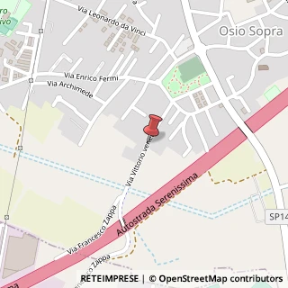 Mappa Via Vittorio Veneto,  12, 24040 Osio Sopra, Bergamo (Lombardia)