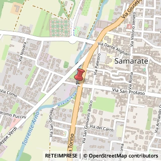 Mappa Via San Protaso, 65, 21017 Samarate, Varese (Lombardia)