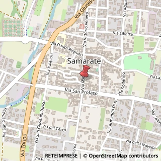 Mappa Via Roma, 18, 21017 Samarate, Varese (Lombardia)