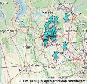 Mappa Via Solferino, 21017 Samarate VA, Italia (8.48)