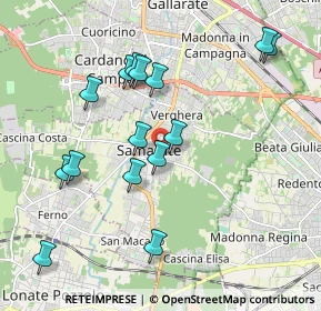 Mappa Via Solferino, 21017 Samarate VA, Italia (1.972)