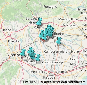 Mappa SP22, 35019 Tombolo PD, Italia (8.51)