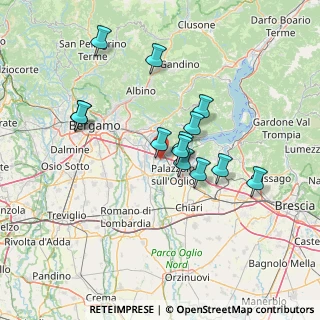 Mappa 24060 Telgate BG, Italia (12.14615)