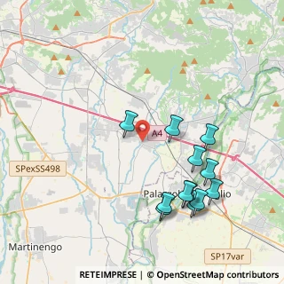 Mappa 24060 Telgate BG, Italia (4.21167)